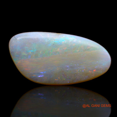 5.50 Cts Natural Australian Fire Opal Loose Gemstone Fancy Cabochon 20x10x4 mm AB-116