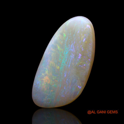 5.50 Cts Natural Australian Fire Opal Loose Gemstone Fancy Cabochon 20x10x4 mm AB-116