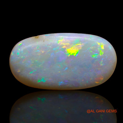 4.30 Cts Natural Australian Fire Opal Loose Gemstone Oval Cabochon 19x10x3 mm AB-119