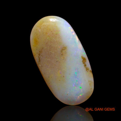 4.30 Cts Natural Australian Fire Opal Loose Gemstone Oval Cabochon 19x10x3 mm AB-119