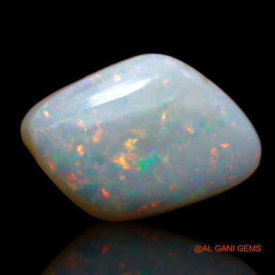5.55 Cts Natural Australian Fire Opal Fancy Cabochon Loose Gemstone For Jewelry 16x11x5 mm AB-120