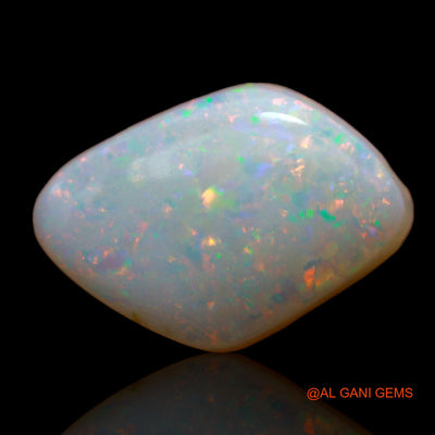 5.55 Cts Natural Australian Fire Opal Fancy Cabochon Loose Gemstone For Jewelry 16x11x5 mm AB-120