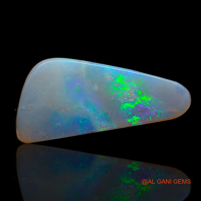 3.85 Cts Natural Australian Fire Opal Loose Gemstone Fancy Cabochon 21x9x2 mm AB-122
