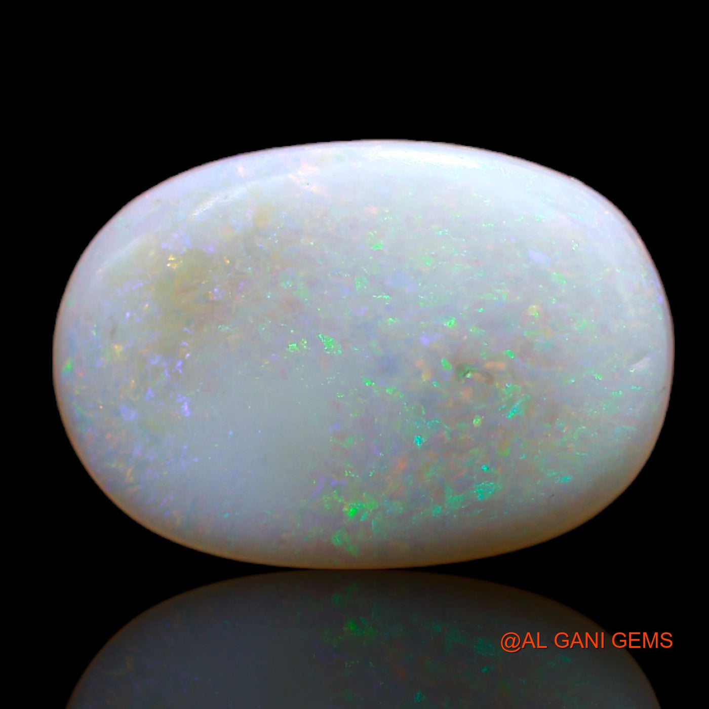 Natural Untreated Fire Opal Loose Gemstone Oval Cabochon From Australia 5.60 Cts 17x12x4 mm AB-125