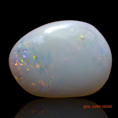 Natural Fire Opal Gemstone 5.00 Cts Loose Fancy Cabochon From Australia 15x11x3 mm AB-132