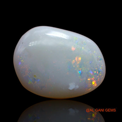Natural Fire Opal Gemstone 5.00 Cts Loose Fancy Cabochon From Australia 15x11x3 mm AB-132