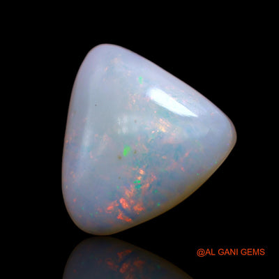 5.35 Cts Natural Australian Fire Opal Loose Gemstone Trillion Cabochon 14x12x5 mm AB-137