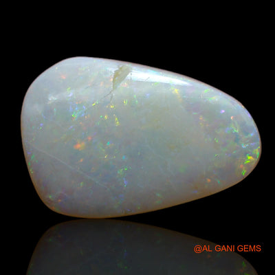 Natural Fire Opal Gemstone 4.85 Cts Loose Fancy Cabochon From Australia 17x11x3 mm AB-142