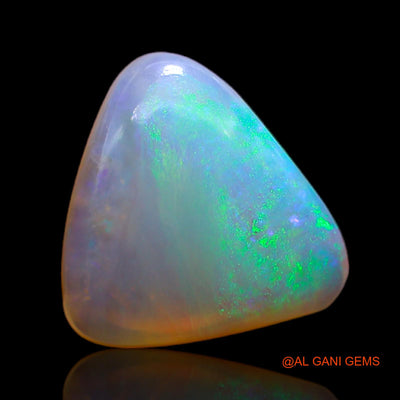5.30 Cts Natural Australian Fire Opal Trillion Cabochon Loose Gemstone For Jewelry 14x12x5 mm AB-143