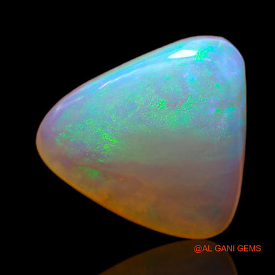 5.30 Cts Natural Australian Fire Opal Trillion Cabochon Loose Gemstone For Jewelry 14x12x5 mm AB-143