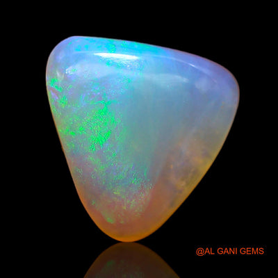 5.30 Cts Natural Australian Fire Opal Trillion Cabochon Loose Gemstone For Jewelry 14x12x5 mm AB-143