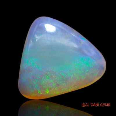 5.30 Cts Natural Australian Fire Opal Trillion Cabochon Loose Gemstone For Jewelry 14x12x5 mm AB-143