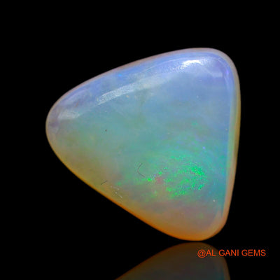 5.30 Cts Natural Australian Fire Opal Trillion Cabochon Loose Gemstone For Jewelry 14x12x5 mm AB-143
