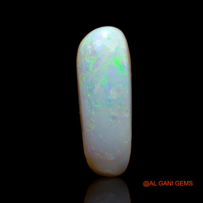6.20 Cts Unheated Australian Fire Opal Loose Gemstone Fancy Cabochon Natural 19x7x5 mm AB-144
