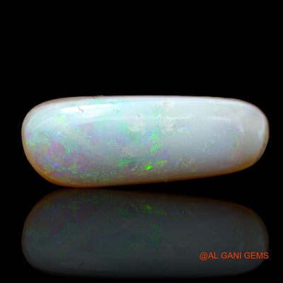 6.20 Cts Unheated Australian Fire Opal Loose Gemstone Fancy Cabochon Natural 19x7x5 mm AB-144