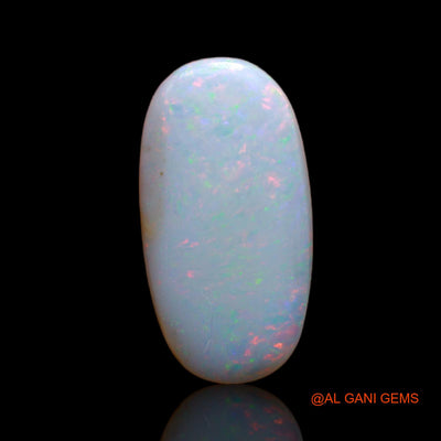 2.70 Cts Unheated Australian Fire Opal Loose Gemstone Oval Cabochon Natural 17x9x2 mm AB-146