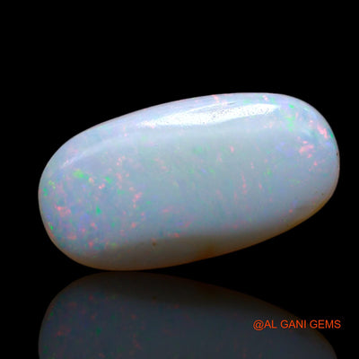 2.70 Cts Unheated Australian Fire Opal Loose Gemstone Oval Cabochon Natural 17x9x2 mm AB-146