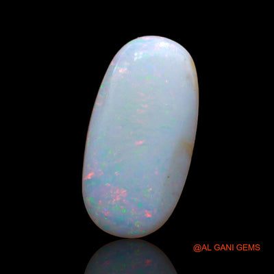 2.70 Cts Unheated Australian Fire Opal Loose Gemstone Oval Cabochon Natural 17x9x2 mm AB-146