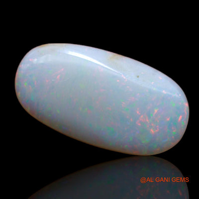 2.70 Cts Unheated Australian Fire Opal Loose Gemstone Oval Cabochon Natural 17x9x2 mm AB-146