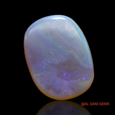 6.00 Cts Unheated Australian Fire Opal Loose Gemstone Oval Cabochon Natural 15x11x5 mm AB-147