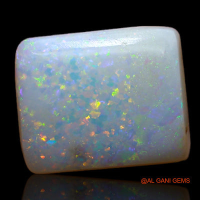 Natural Untreated Fire Opal Loose Gemstone Square Cabochon From Australia 3.50 Cts 12x10x3 mm AB-153