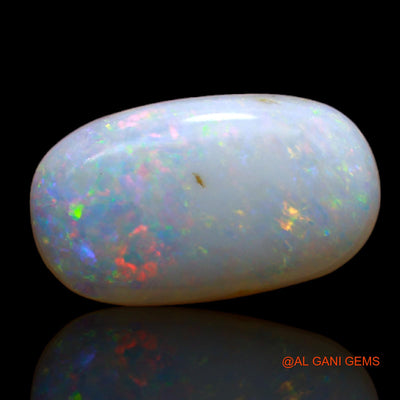 4.20 Cts Natural Australian Fire Opal Loose Gemstone Oval Cabochon 16x9x4 mm AB-154
