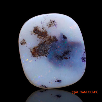 4.10 Cts Natural Australian Fire Opal Oval Cabochon Loose Gemstone For Jewelry 14x12x2 mm AB-155