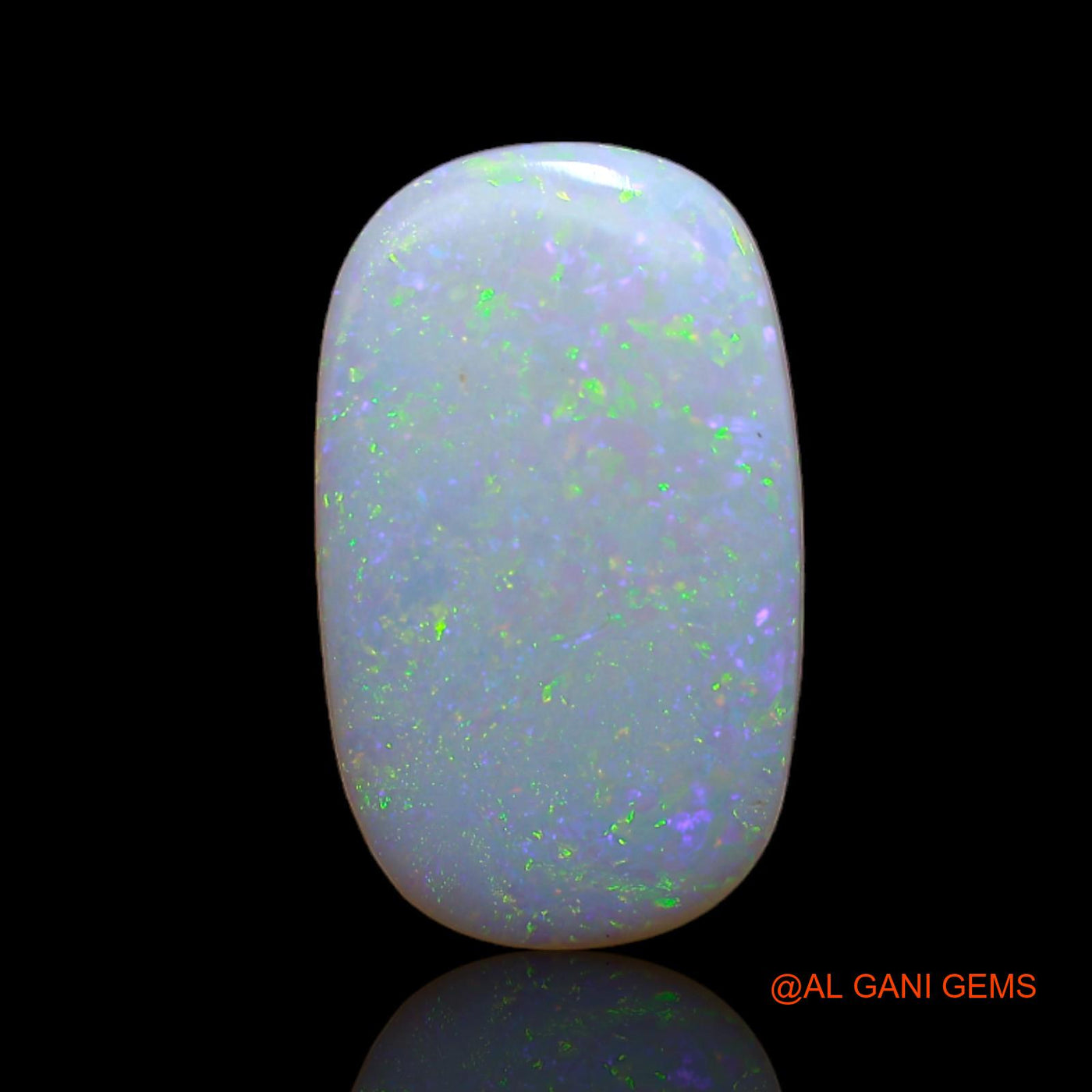 3.35 Cts Natural Australian Fire Opal Loose Gemstone Oval Cabochon 17x10x2 mm AB-156