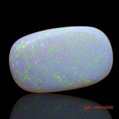 3.35 Cts Natural Australian Fire Opal Loose Gemstone Oval Cabochon 17x10x2 mm AB-156