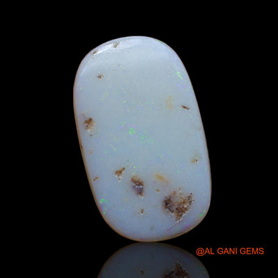 3.35 Cts Natural Australian Fire Opal Loose Gemstone Oval Cabochon 17x10x2 mm AB-156