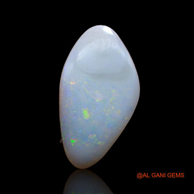 Natural Fire Opal Gemstone 3.75 Cts Loose Oval Cabochon From Australia 18x10x3 mm AB-157