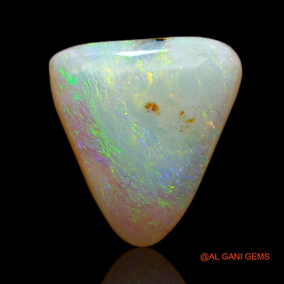 2.70 Cts Natural Australian Fire Opal Trillion Cabochon Loose Gemstone For Jewelry 12x11x3 mm AB-159