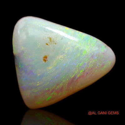 2.70 Cts Natural Australian Fire Opal Trillion Cabochon Loose Gemstone For Jewelry 12x11x3 mm AB-159