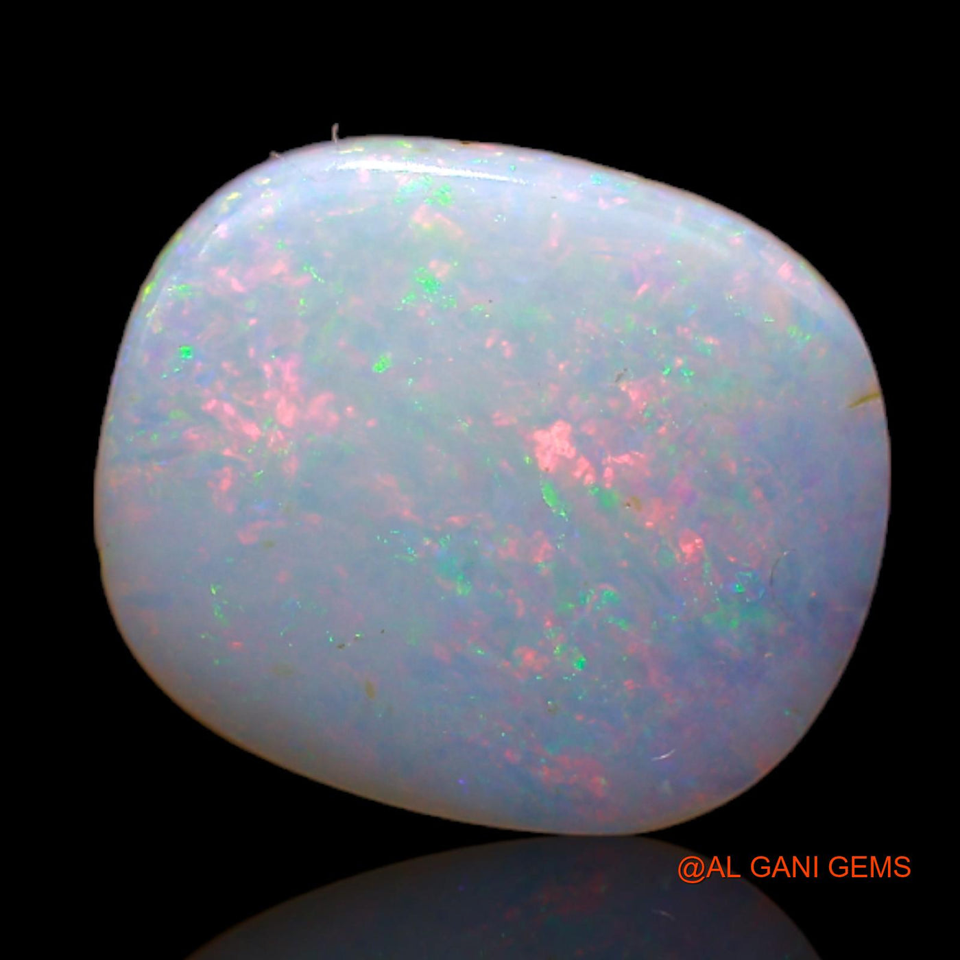 3.00 Cts Natural Australian Fire Opal Loose Gemstone Oval Cabochon 13x11x3 mm AB-160