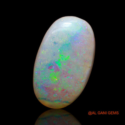 6.70 Cts Natural Australian Fire Opal Loose Gemstone Oval Cabochon 18x11x5 mm AB-173