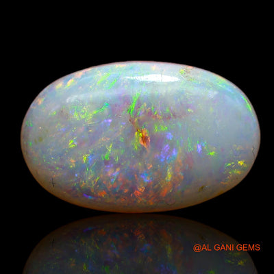 5.00 Cts Natural Australian Fire Opal Oval Cabochon Loose Gemstone For Jewelry 17x10x4 mm AB-175