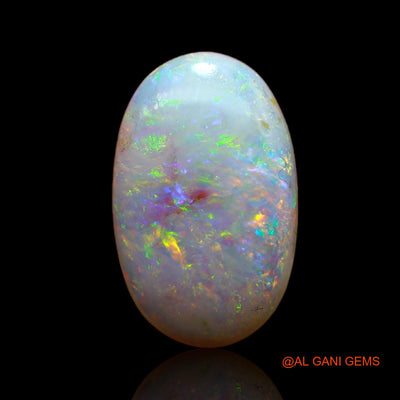 5.00 Cts Natural Australian Fire Opal Oval Cabochon Loose Gemstone For Jewelry 17x10x4 mm AB-175