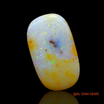 5.00 Cts Natural Australian Fire Opal Oval Cabochon Loose Gemstone For Jewelry 17x10x4 mm AB-176