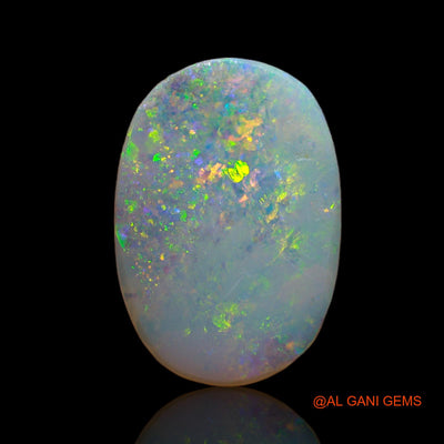 2.95 Cts Natural Australian Fire Opal Loose Gemstone Oval Cabochon 16x11x2 mm AB-177