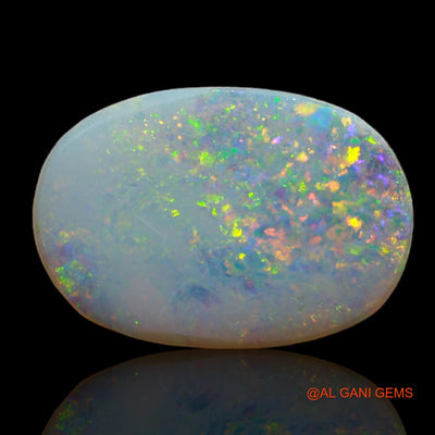 2.95 Cts Natural Australian Fire Opal Loose Gemstone Oval Cabochon 16x11x2 mm AB-177