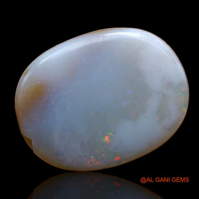 9.60 Cts Unheated Australian Fire Opal Loose Gemstone Oval Cabochon Natural 20x16x4 mm AB-17