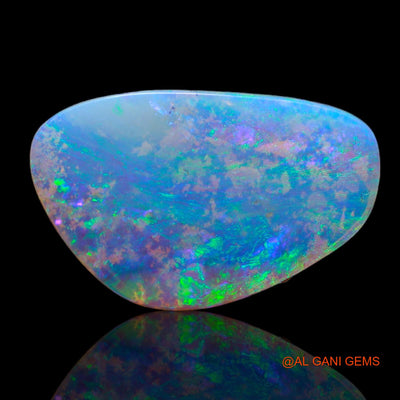 2.90 Cts Natural Australian Fire Opal Fancy Cabochon Loose Gemstone For Jewelry 17x10x2 mm AB-191