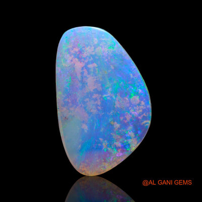 2.90 Cts Natural Australian Fire Opal Fancy Cabochon Loose Gemstone For Jewelry 17x10x2 mm AB-191