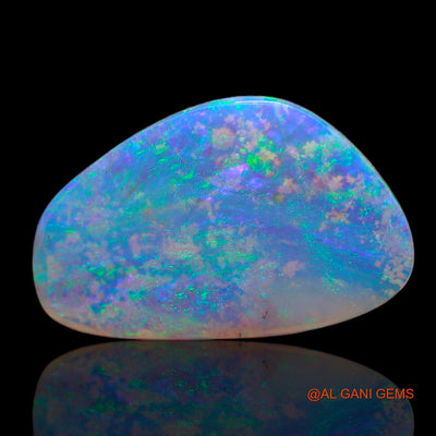 2.90 Cts Natural Australian Fire Opal Fancy Cabochon Loose Gemstone For Jewelry 17x10x2 mm AB-191