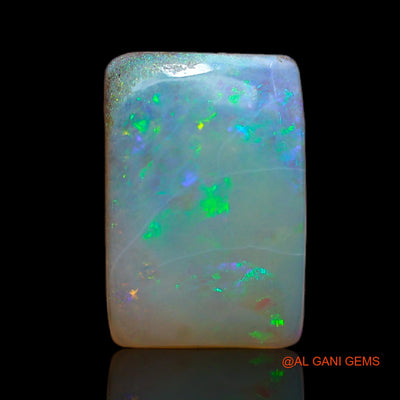 Natural Untreated Fire Opal Loose Gemstone Square Cabochon From Australia 2.75 Cts 12x8x3 mm AB-197