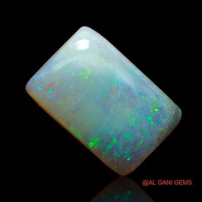 Natural Untreated Fire Opal Loose Gemstone Square Cabochon From Australia 2.75 Cts 12x8x3 mm AB-197
