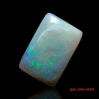 Natural Untreated Fire Opal Loose Gemstone Square Cabochon From Australia 2.75 Cts 12x8x3 mm AB-197