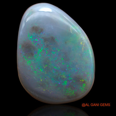 28.00 Cts Unheated Australian Fire Opal Loose Gemstone Fancy Cabochon Natural 28x21x7 mm AB-204