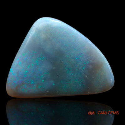 22.00 Cts Natural Australian Fire Opal Fancy Cabochon Loose Gemstone For Jewelry 28x21x6 mm AB-207