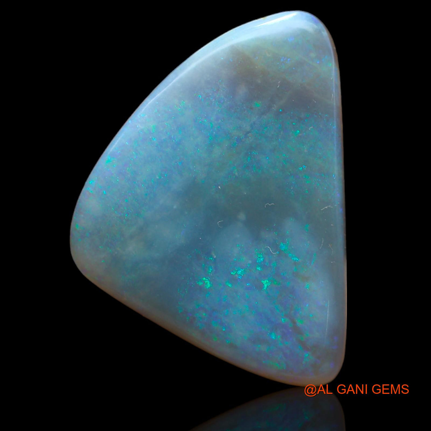 22.00 Cts Natural Australian Fire Opal Fancy Cabochon Loose Gemstone For Jewelry 28x21x6 mm AB-207